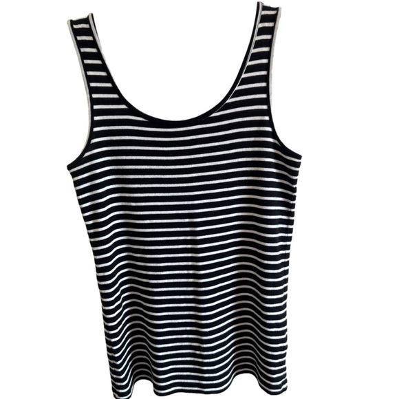 NWOT Dress Barn Women's Striped Tank Top, Medium - Picture 1 of 5